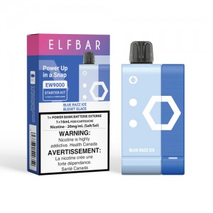 ELFBAR EW9000 Kit Blue Razz Ice 20mg